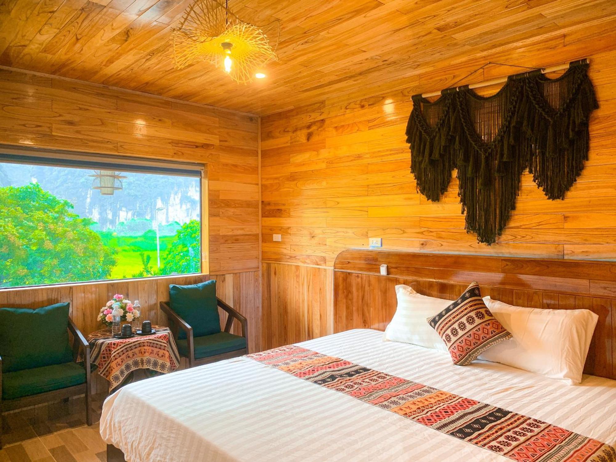 Tam Coc Central Bungalow-Hostel Vu Lam Eksteriør billede