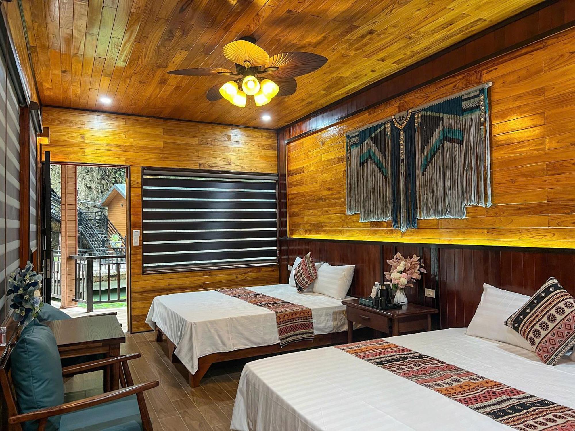 Tam Coc Central Bungalow-Hostel Vu Lam Eksteriør billede
