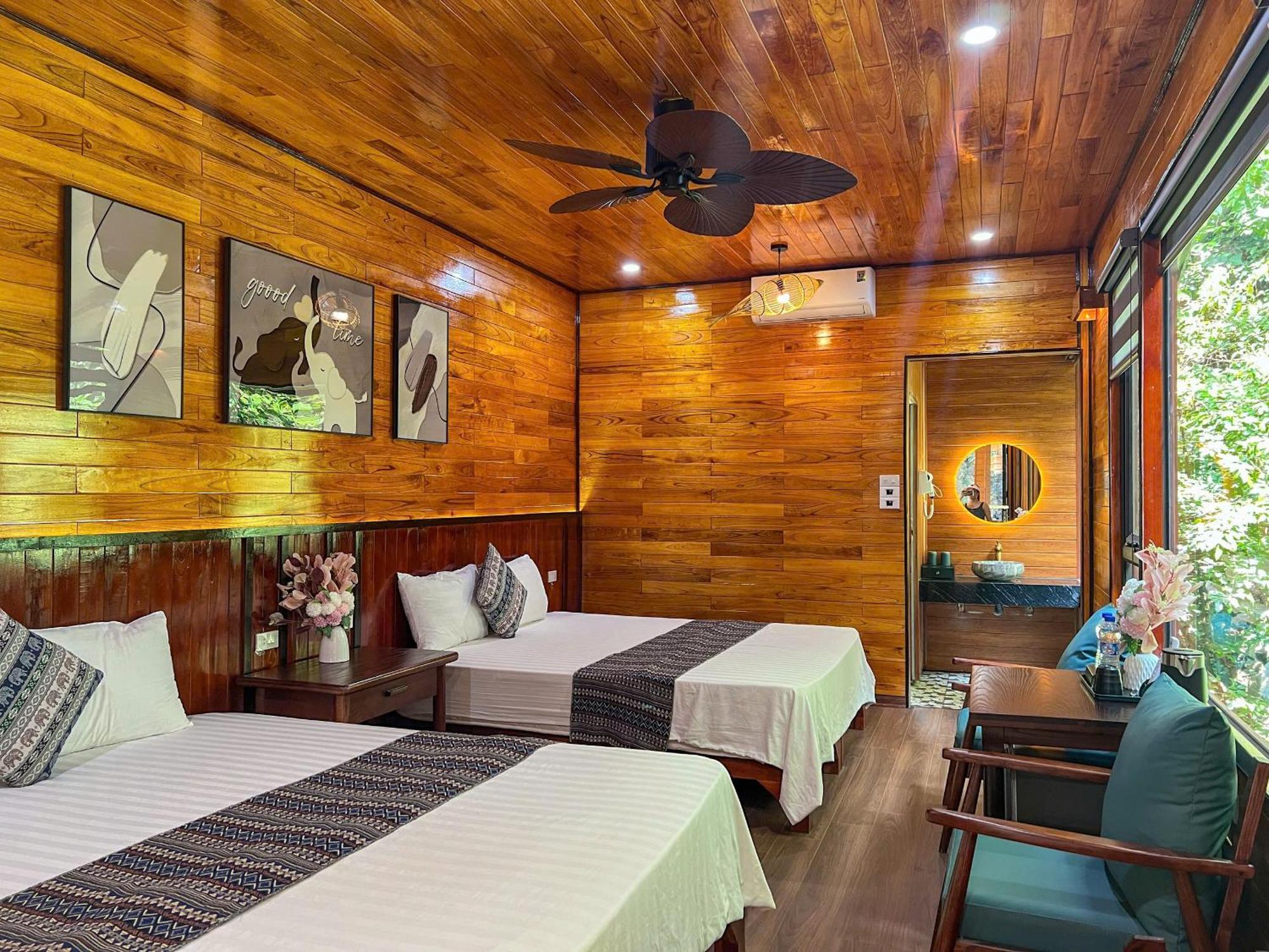 Tam Coc Central Bungalow-Hostel Vu Lam Eksteriør billede
