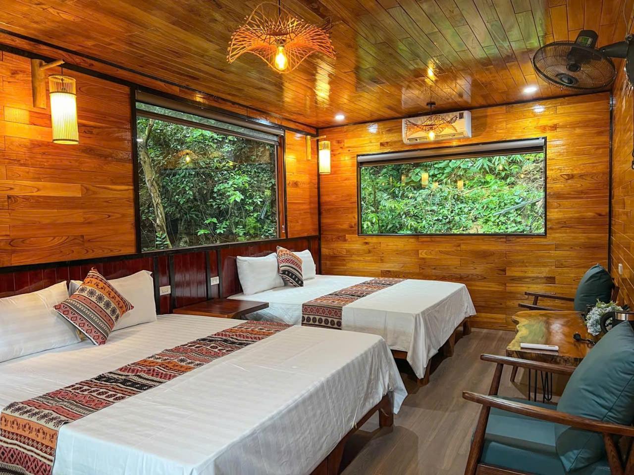 Tam Coc Central Bungalow-Hostel Vu Lam Eksteriør billede