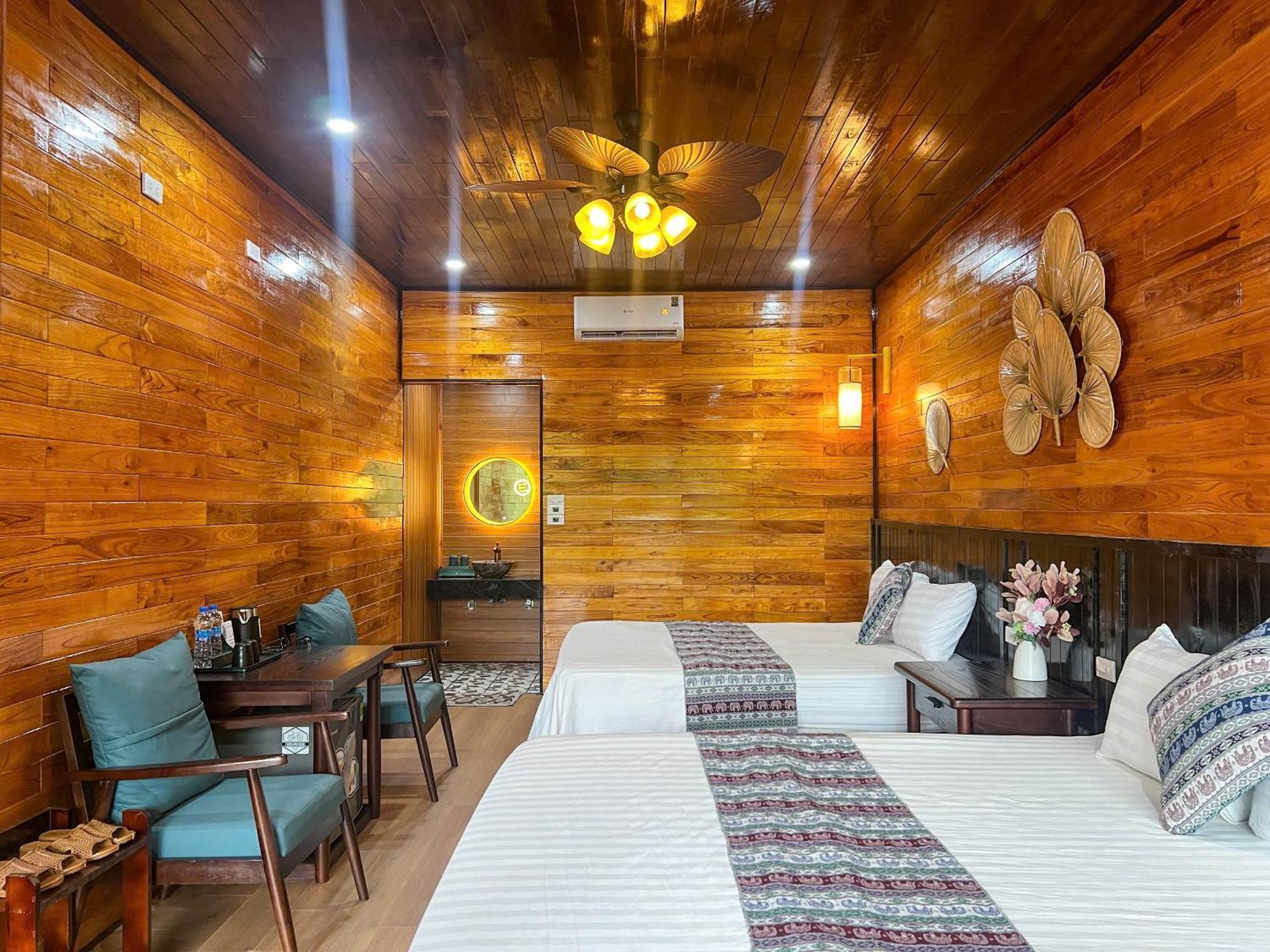 Tam Coc Central Bungalow-Hostel Vu Lam Eksteriør billede
