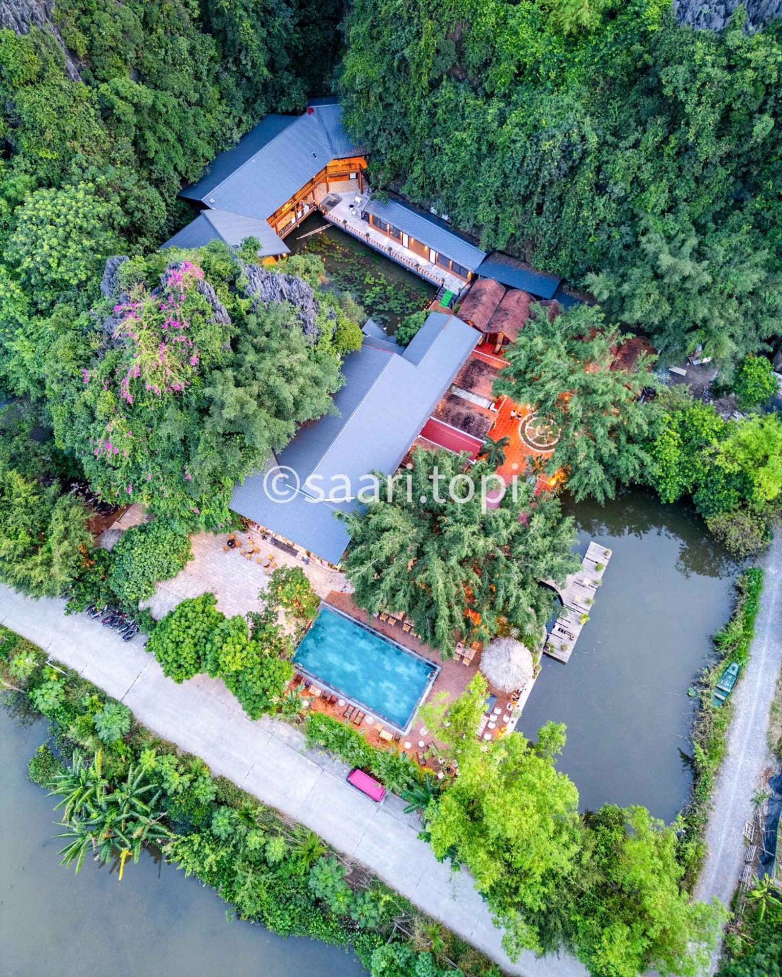 Tam Coc Central Bungalow-Hostel Vu Lam Eksteriør billede