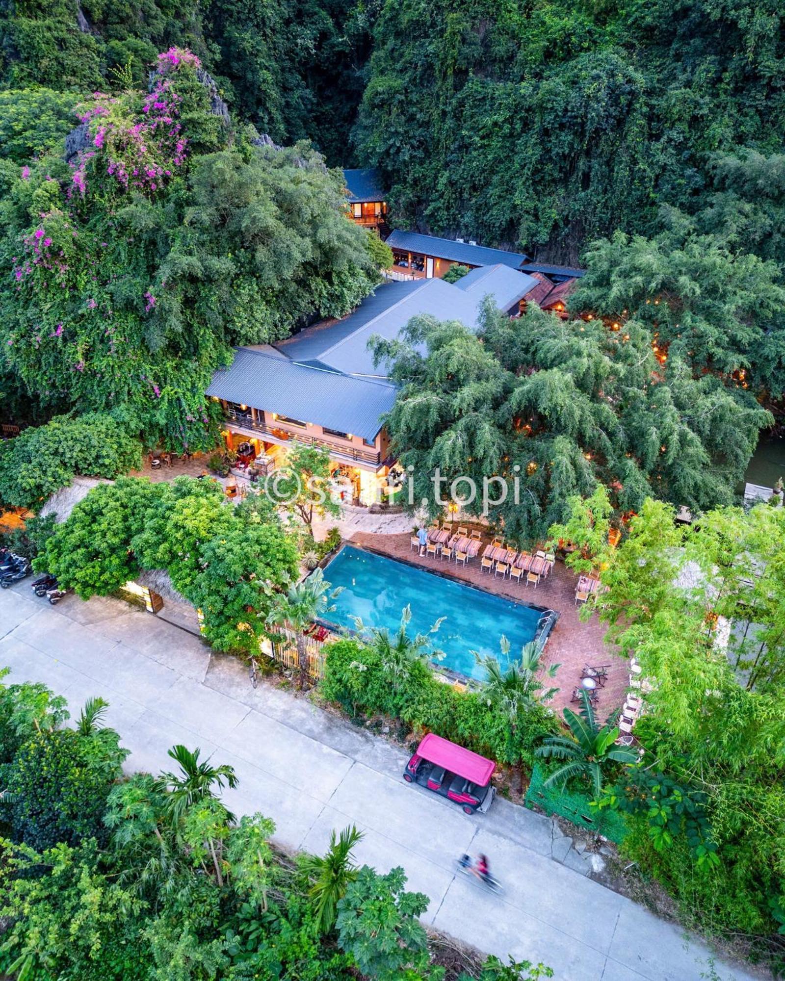 Tam Coc Central Bungalow-Hostel Vu Lam Eksteriør billede