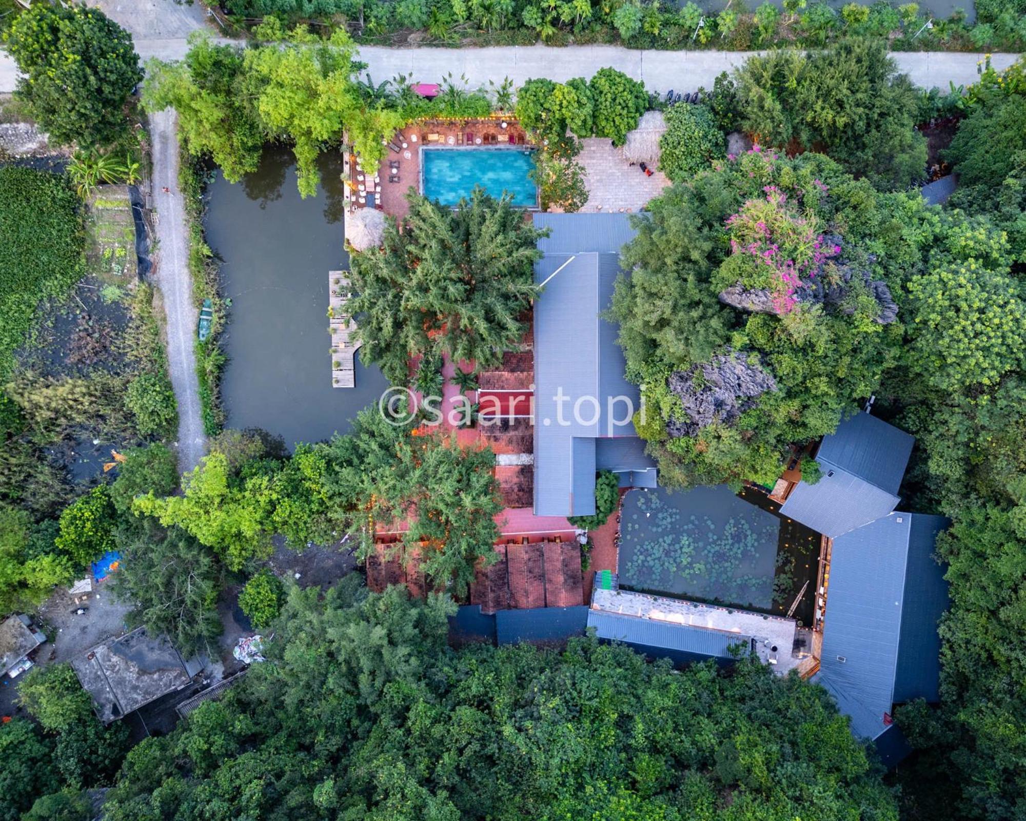 Tam Coc Central Bungalow-Hostel Vu Lam Eksteriør billede